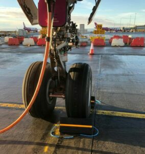 Aircraft wheel chocks